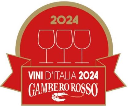 Tre Bicchieri dal Gambero Rosso 2024.